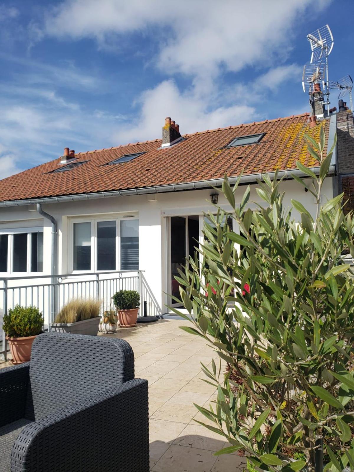 La Terrasse Appartement Le Crotoy Buitenkant foto